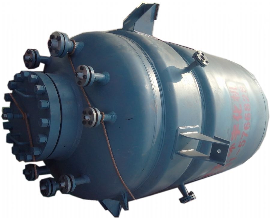 出口品质卧式反应釜高压钛材反应器ta9耐腐蚀